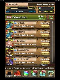Friend List