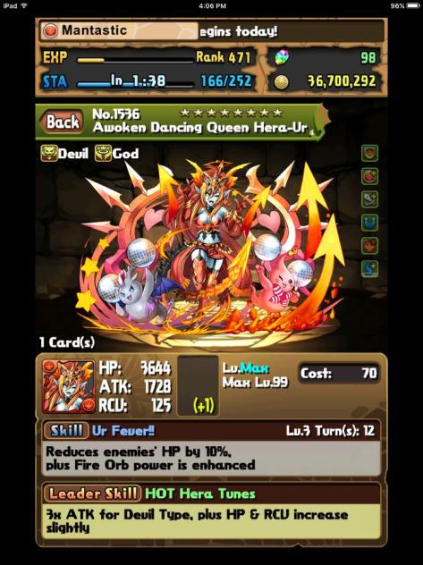 You are the dancing queen....