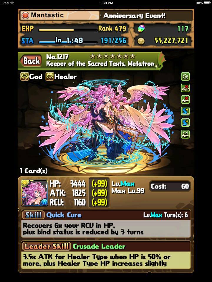 Light Metatron, Still in the Meta? | Mantastic Puzzle and Dragons