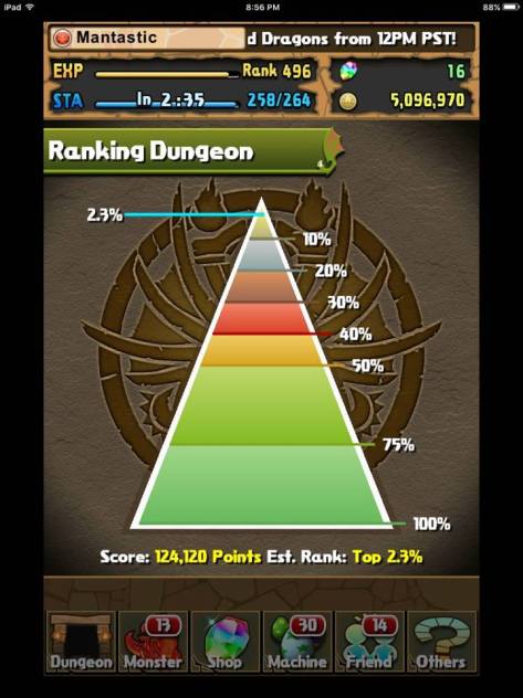 Rank dungoen 2.3