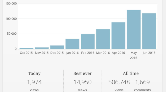 500,000 Views & Advice for Starting a PAD Blog